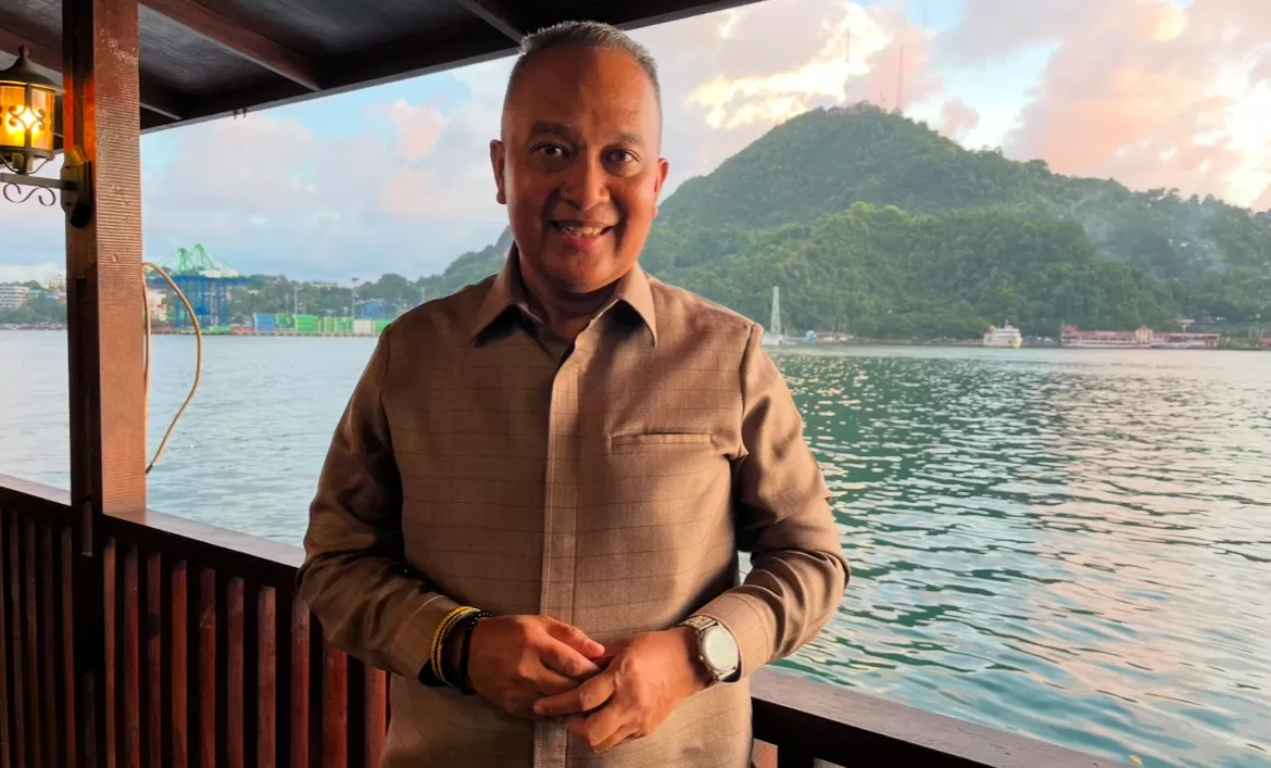 Pj Gubernur Papua, Velix Wanggai. (CEPOSONLINE.COM/GRATIANUS SILAS)