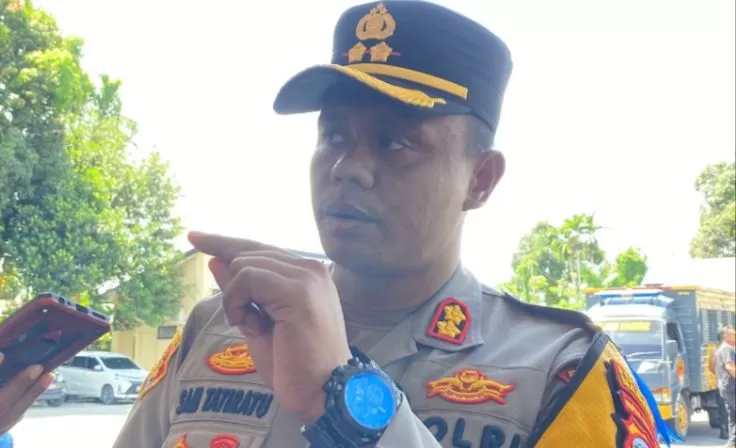 Kapolres Nabire, AKBP Samuel D. Tatiratu.(CEPOSONLINE/THERESIA F. TEKEGE)