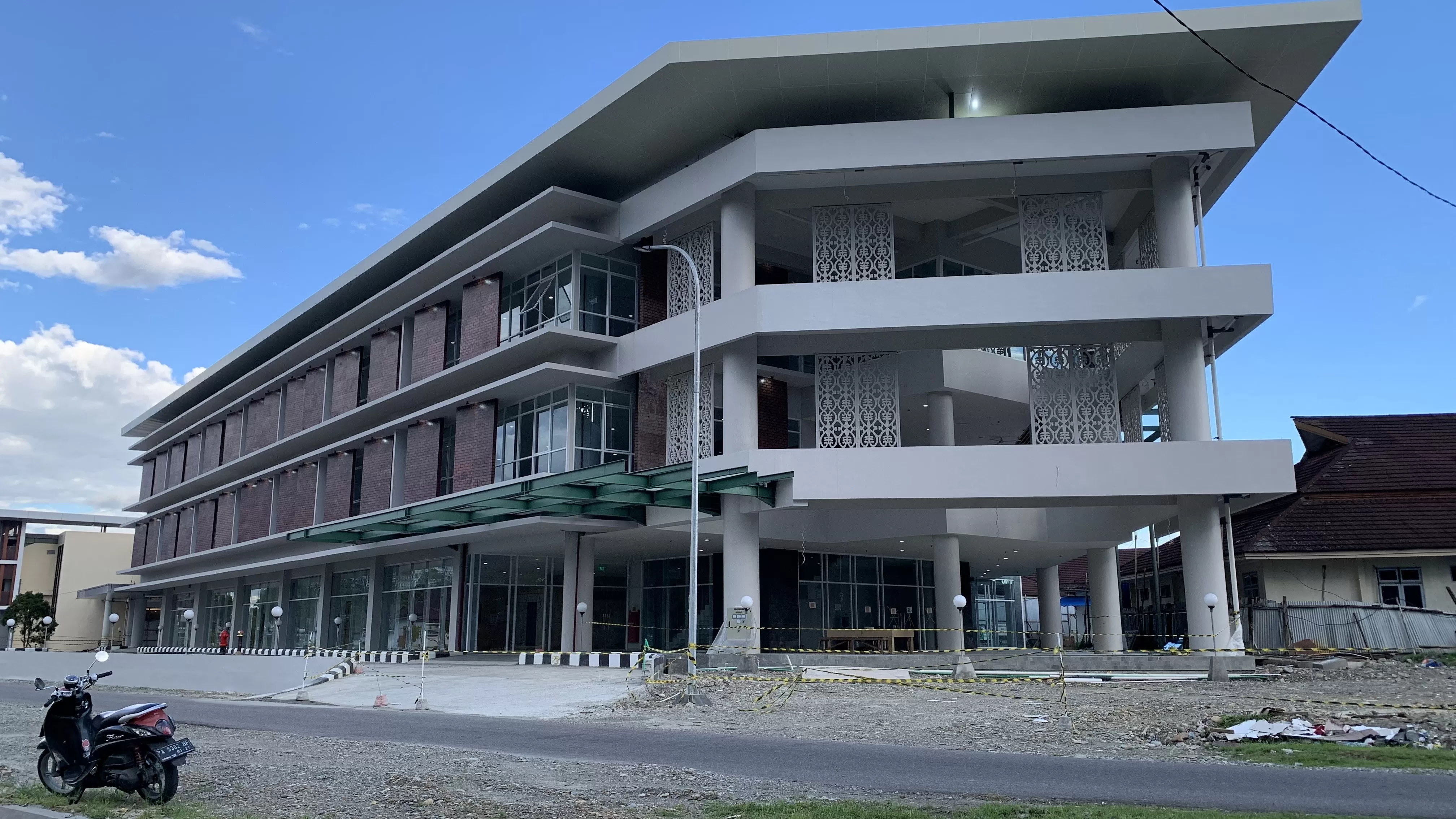Gedung Pusat Diagnostik RSUD Mimika, (Cenderawasih Pos/Moh. Wahyu Welerubun).