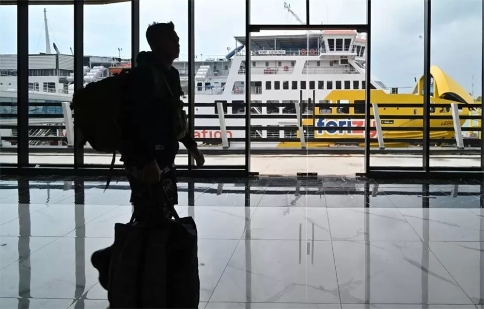 Ilustrasi: Mudik Lebaran menggunakan kapal