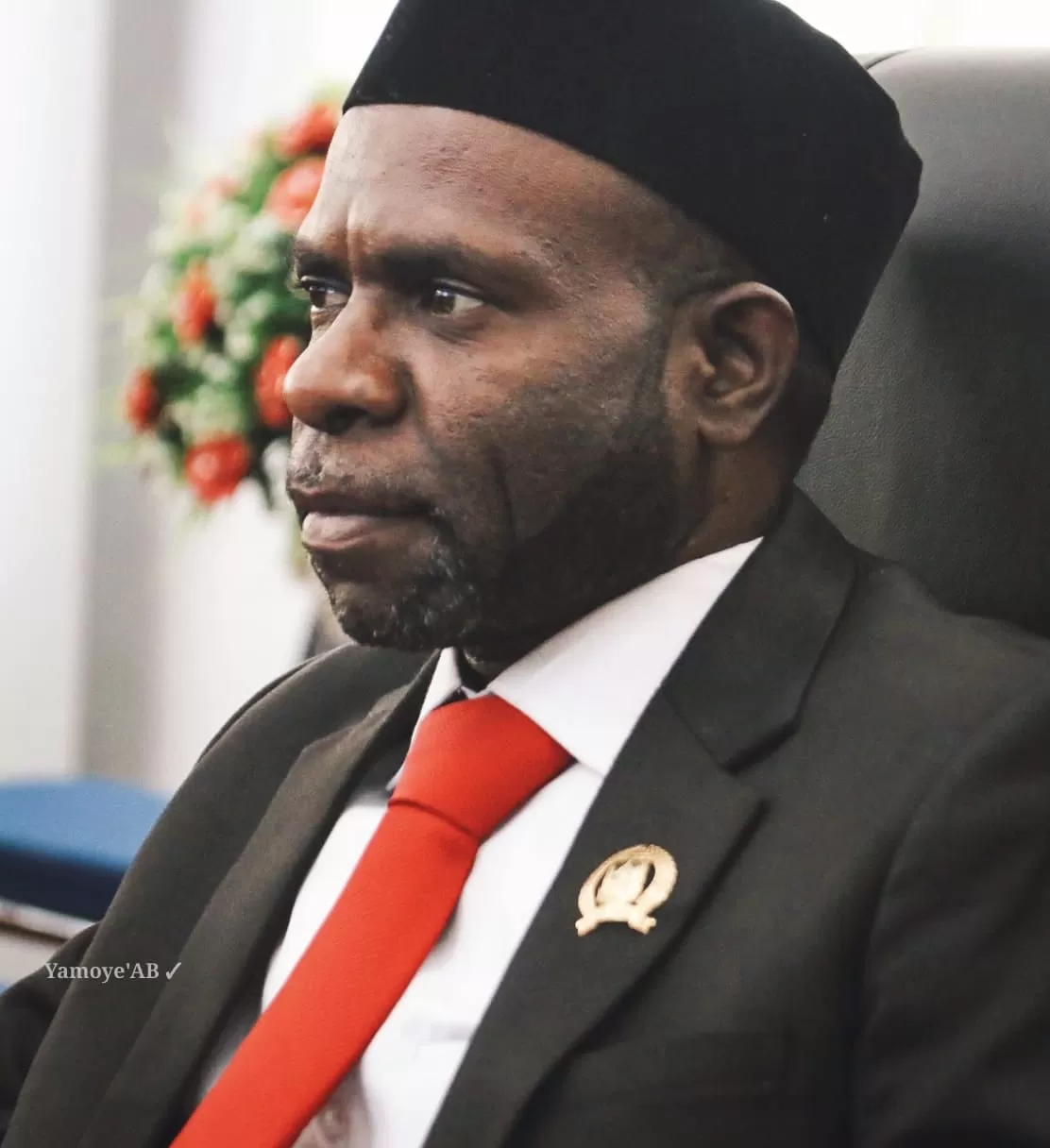 Ketua Fraksi Papua Tengah Terang DPR Papua Tengah, Fransiskus Xaverius Magai. (CEPOSONLINE.COM/ISTIMEWA)