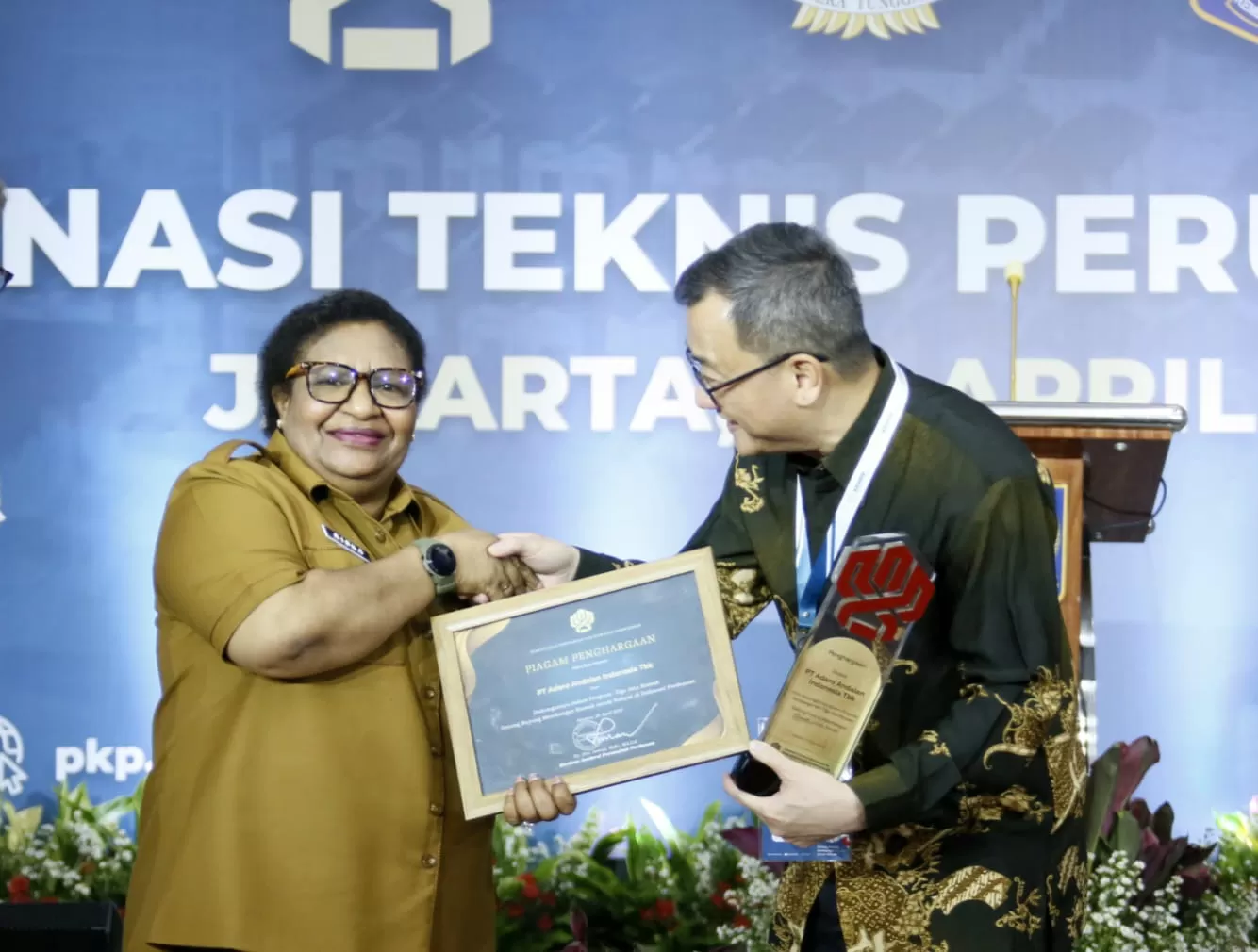Wakil Wamendagri Ribka Haluk dalam Rapat Koordinasi Teknis (Rakortek) Perumahan Perdesaan yang berlangsung di Gedung Sasana Bhakti Praja, Kantor Pusat Kemendagri, Jakarta, Selasa (29/4/2025). (Kemendagri)