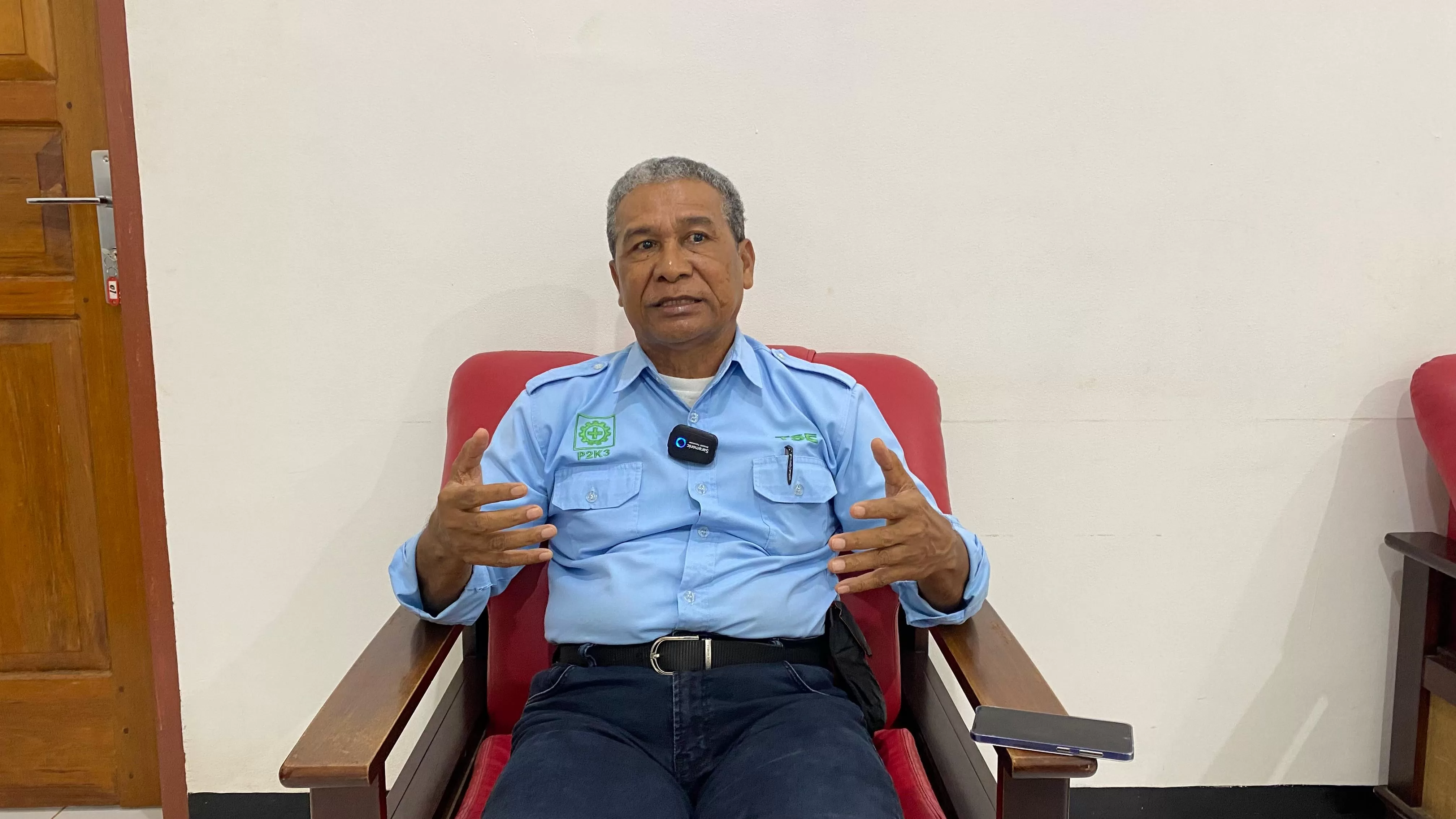 Daniel sim Ayomi, selaku GM Humas TSE Group (Ceposonline.com/Jimianus Karlodi)