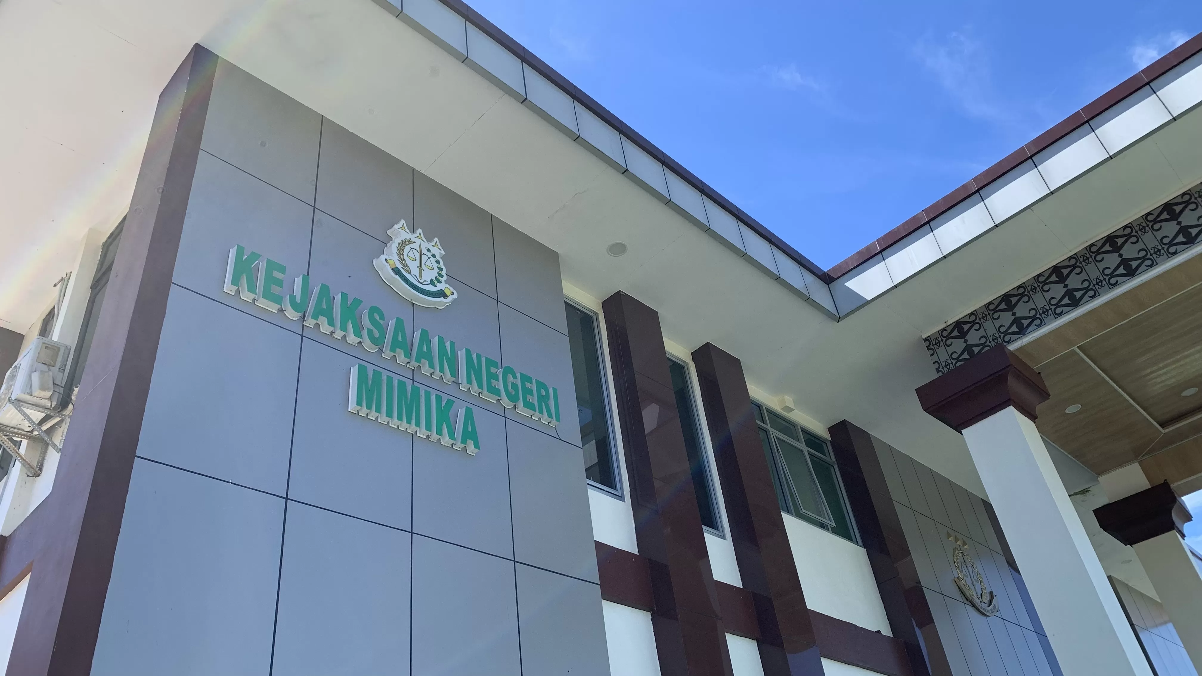 Kantor Kejaksaan Negeri Mimika. (Foto: Cenderawasih Pos/Moh. Wahyu Welerubun).