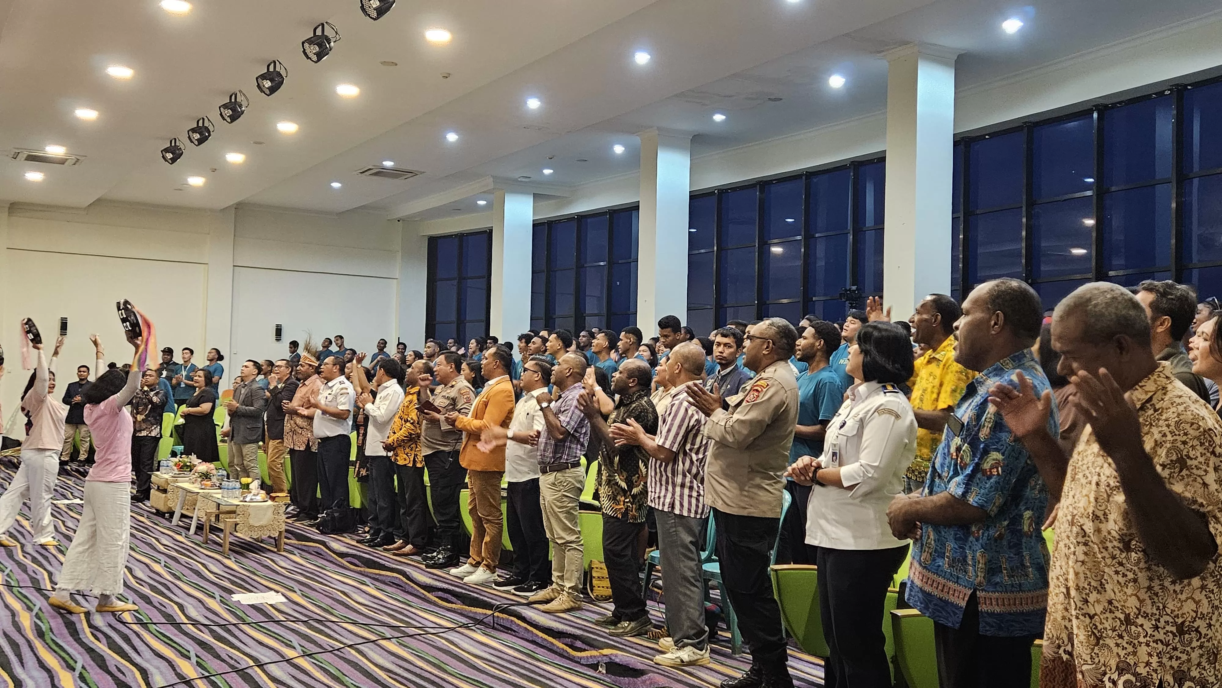 Youth Leadership Camp di Balai Latihan Pendidikan Penerbangan Papua pada Rabu, 18 Juni 2025.