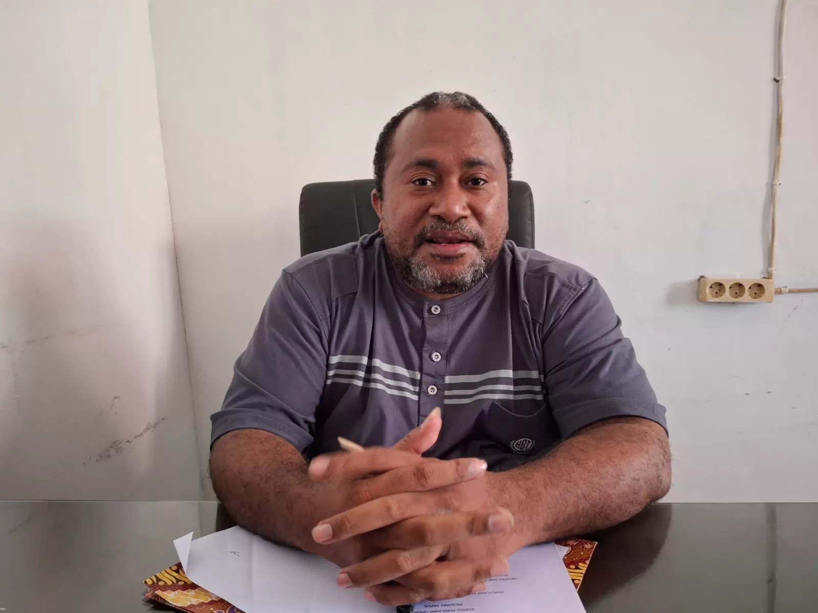 Haris E. Karubaba. foto: MBOIK/Ceposonline.com  &nbsp;