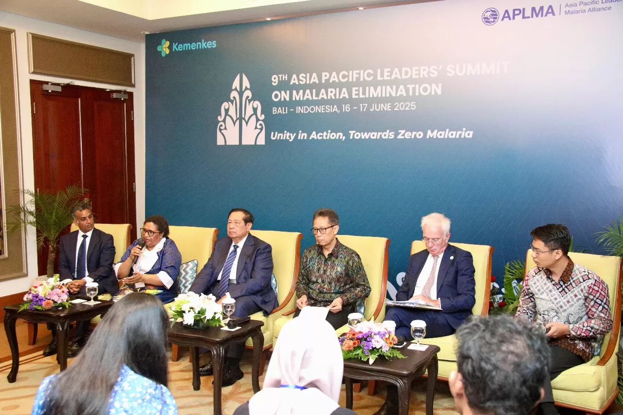 Asia Pacific Leaders&rsquo; Summit on Malaria Elimination di Bali pada 16 - 17 Juni 2025. (Puspen Kemendagri)