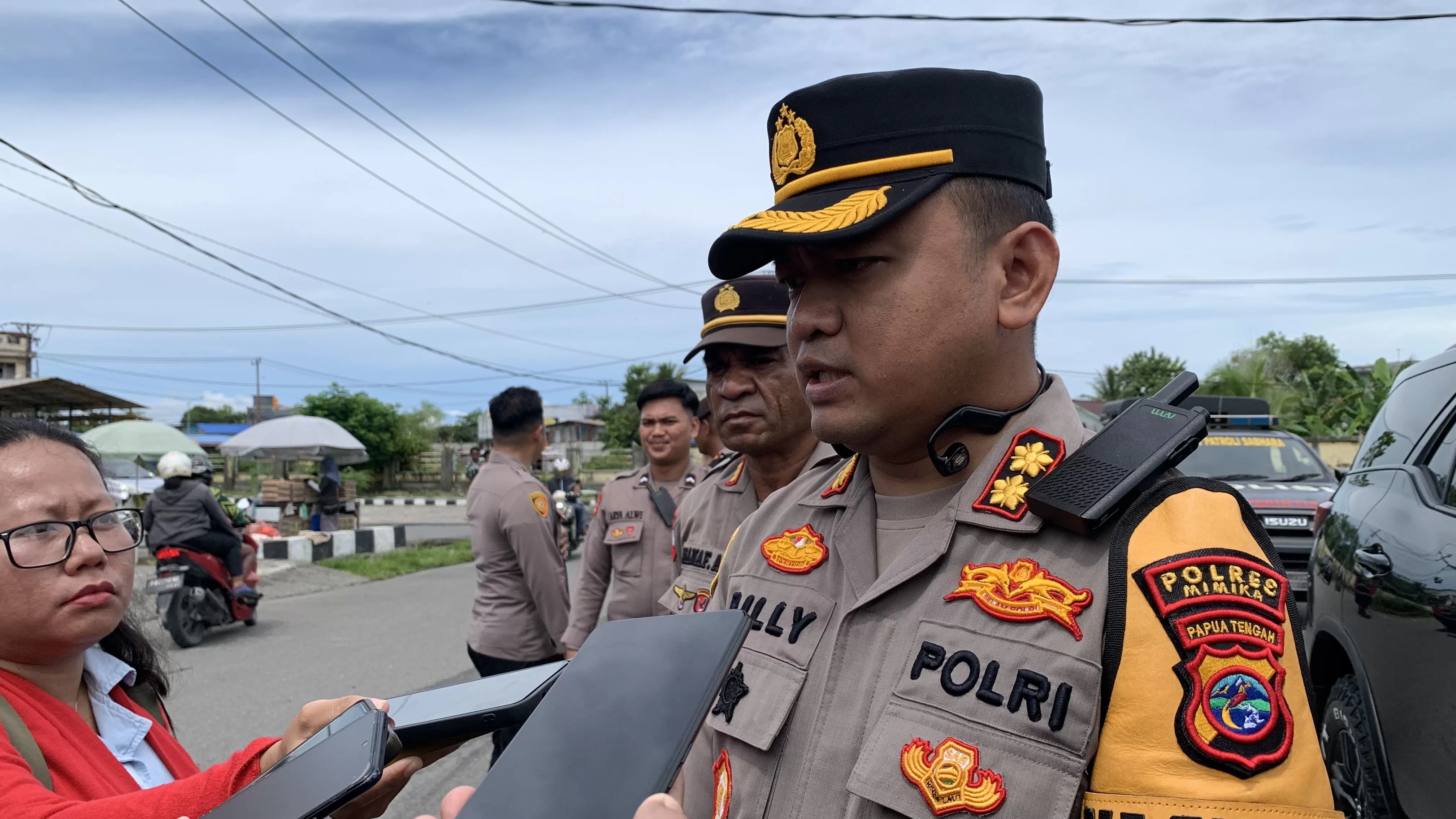 Kapolres Mimika, AKBP Billyandha Hildiario Budiman. (Foto: Cenderawasih Pos/Moh. Wahyu Welerubun).  