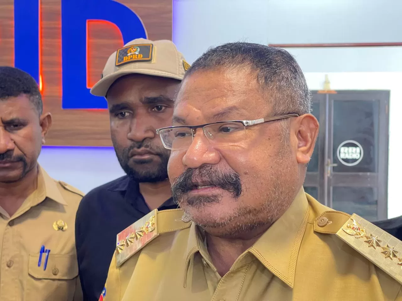 Gubernur Papua Pegunungan Jhon Tabo (Ceposonline.com/Deni)