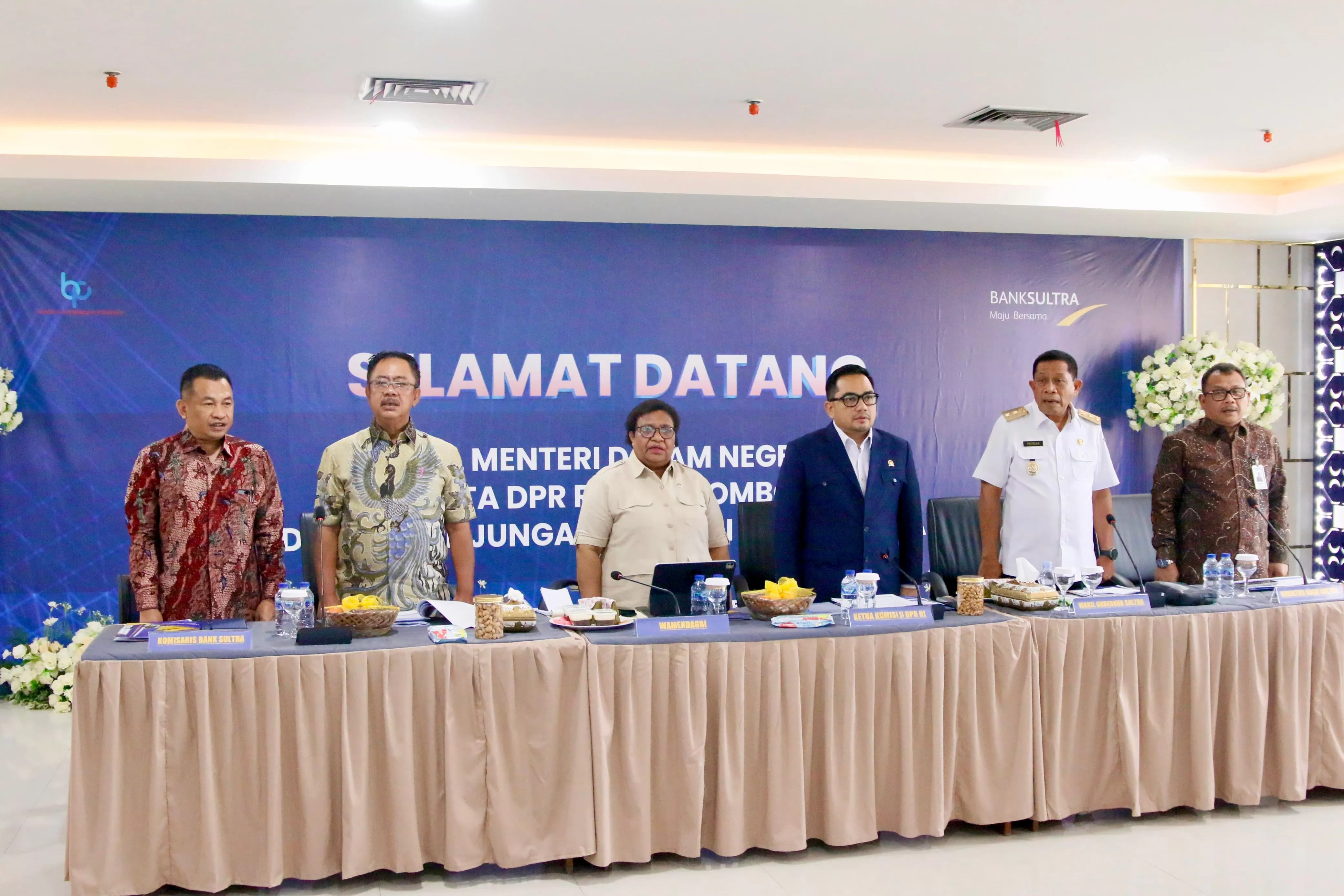 Kunjungan Kerja Spesifik Komisi II DPR RI dalam rangka Pengawasan terhadap Bank Daerah sebagai BUMD yang Memberi Kontribusi terhadap Pendapatan Daerah. (DOK PUSPEN KEMENDAGRI)