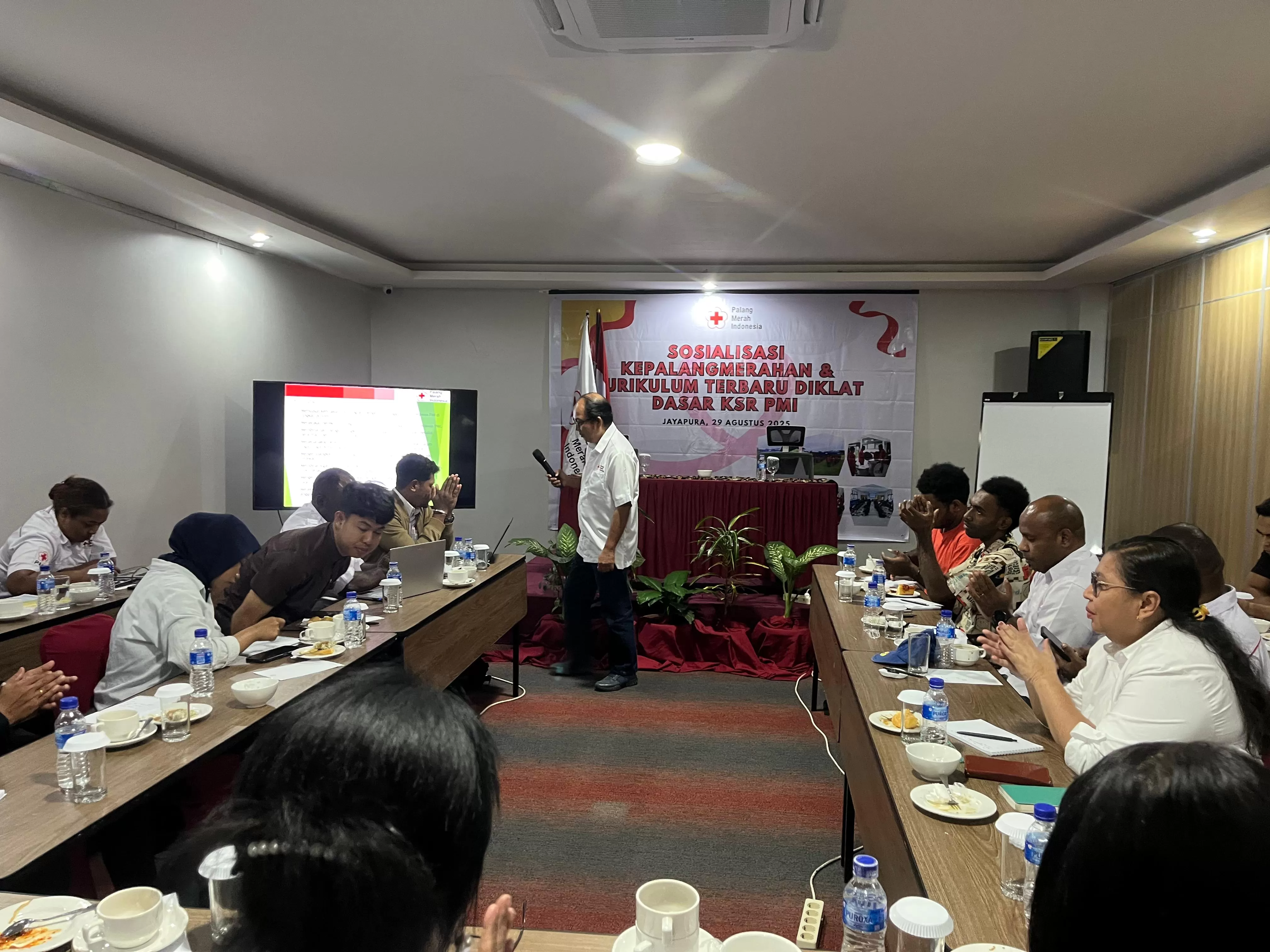 Sosialisasi PMI Papua di Hotel SIP Azana Jayapura, Jumat, 29 Agustus 2025. (DOK PMI)