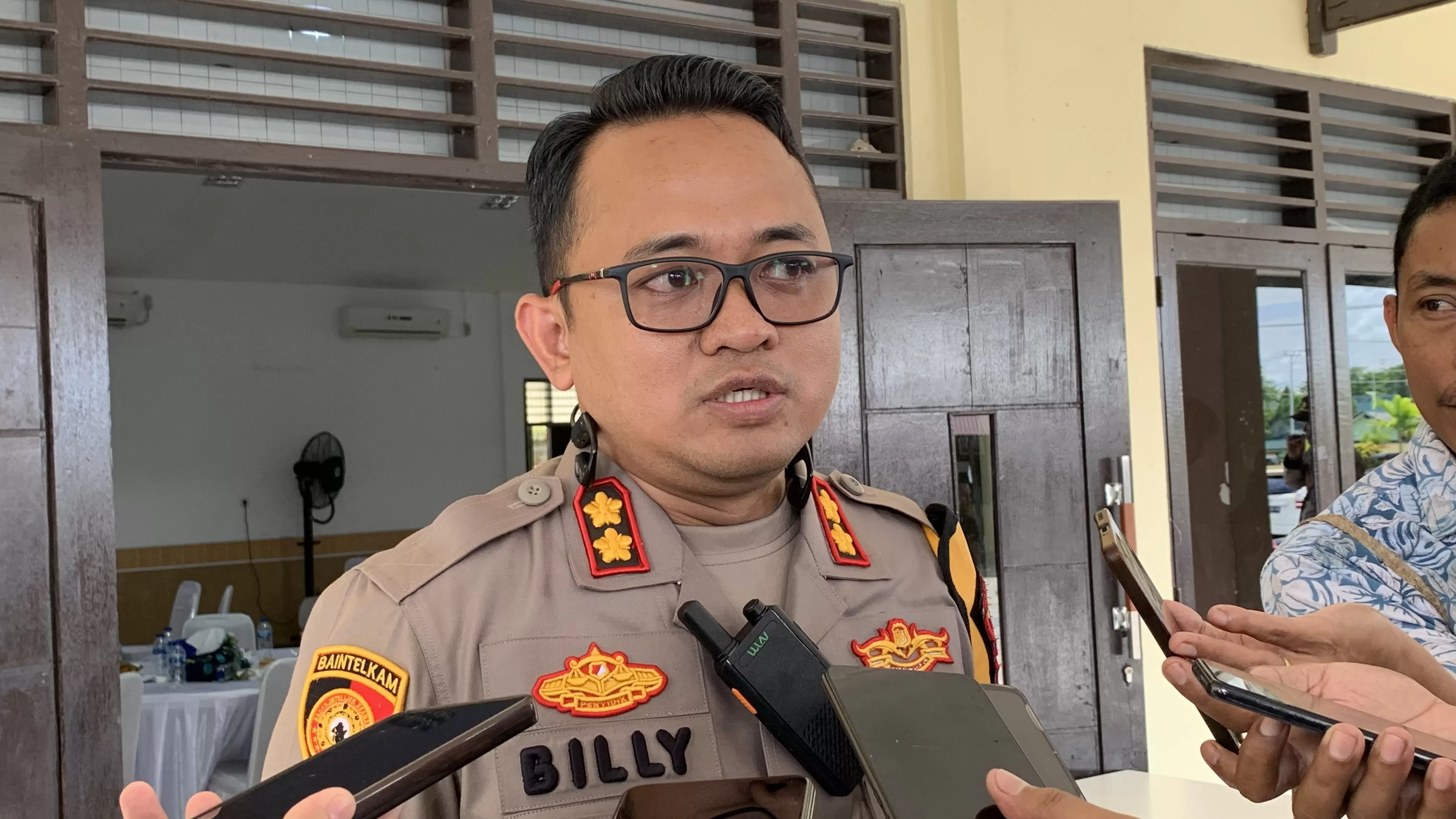 Kapolres Mimika, AKBP Billyandha Hildiario Budiman. (Foto: Cenderawasih Pos/Moh. Wahyu Welerubun).