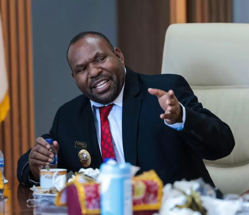 Bupati Intan Jaya, Aner Maisini.(CEPOSONLINE.COM/ISTIMEWA)