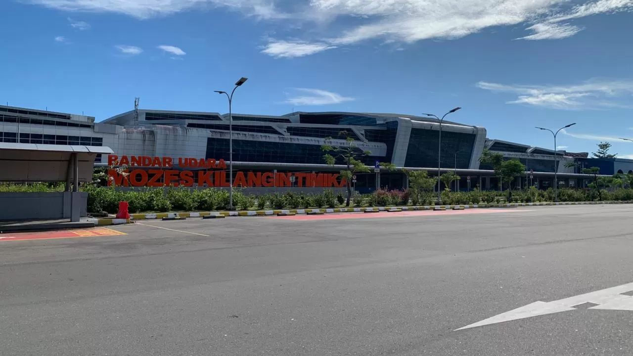 Terminal Bandara Mozes Kilangin Timika yang baru. (Cenderawasi Pos/Moh. Wahyu Welerubun).