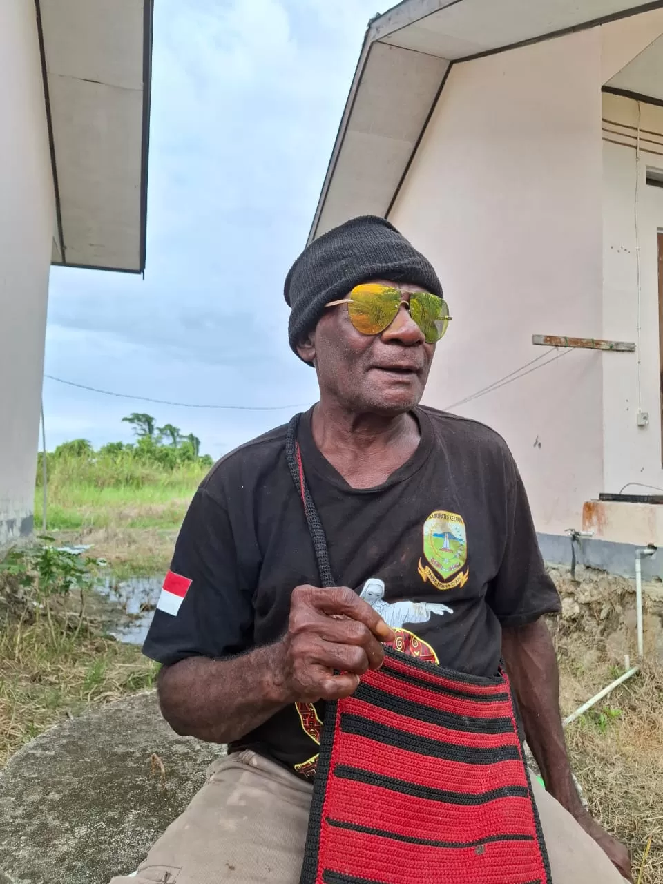 Tokoh pencetus Keerom Damai yang juga mantan pemimpin Markas Viktoria, Lambertus Pekikir.(istimewa) 