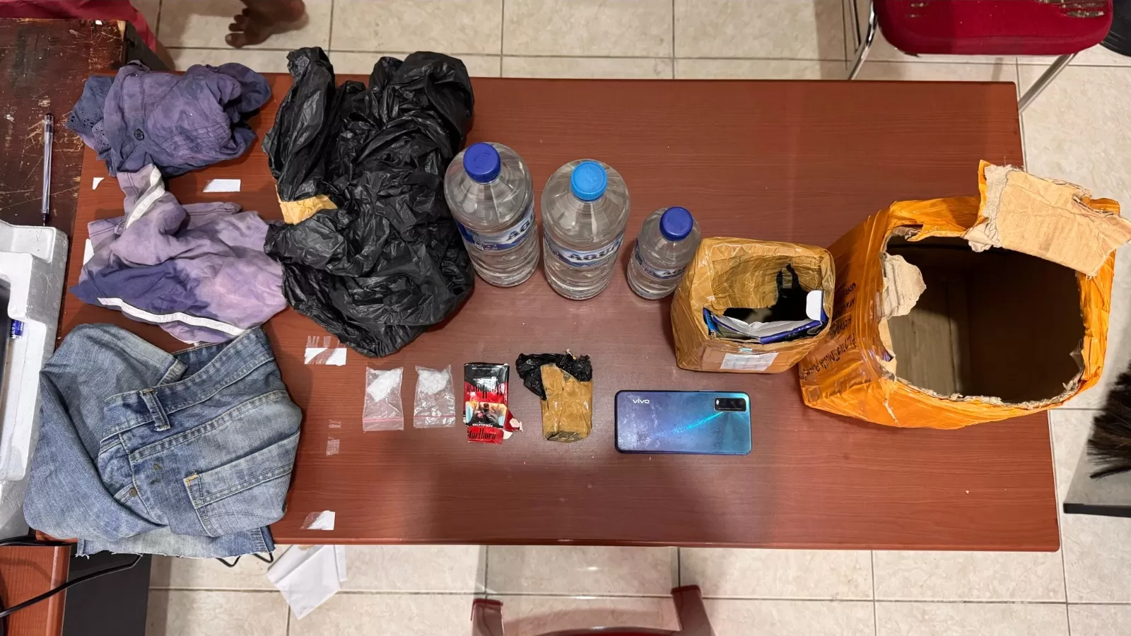 Barang bukti tindak pidana narkotika jenis sabu yang disita Tim Opsnal Sat Resnarkoba Polres Mimika. (Foto: Humas&nbsp;Polres&nbsp;Mimika).