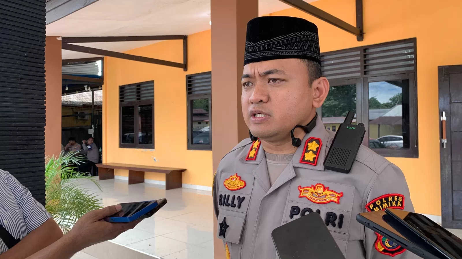 Kapolres Mimika, AKBP Billyandha Hildiario Budiman. (Foto: Cenderawasih Pos/Moh. Wahyu&nbsp;Welerubun).
