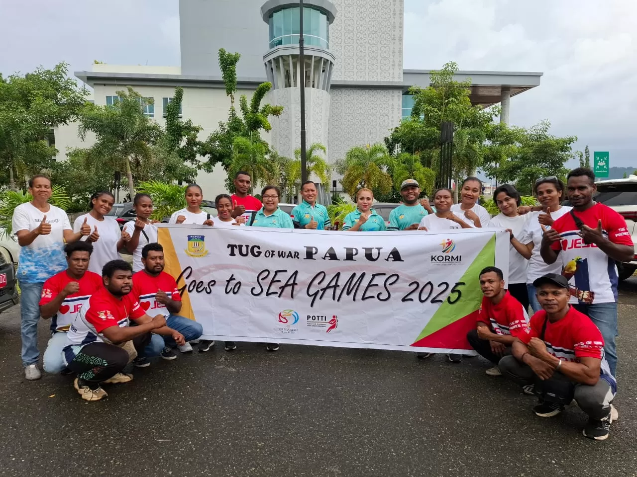 Para atlet Potti yang mewakili Indonesia di SEA Games Thailand (Ceposonline.com/Istimewa)  