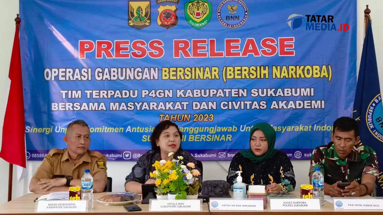 Kepala BNNK Sukabumi Margaretha Retno Daru Dewi Ungkap Peredaran Narkoba  (Rapik Utama - TatarMedia.ID)
