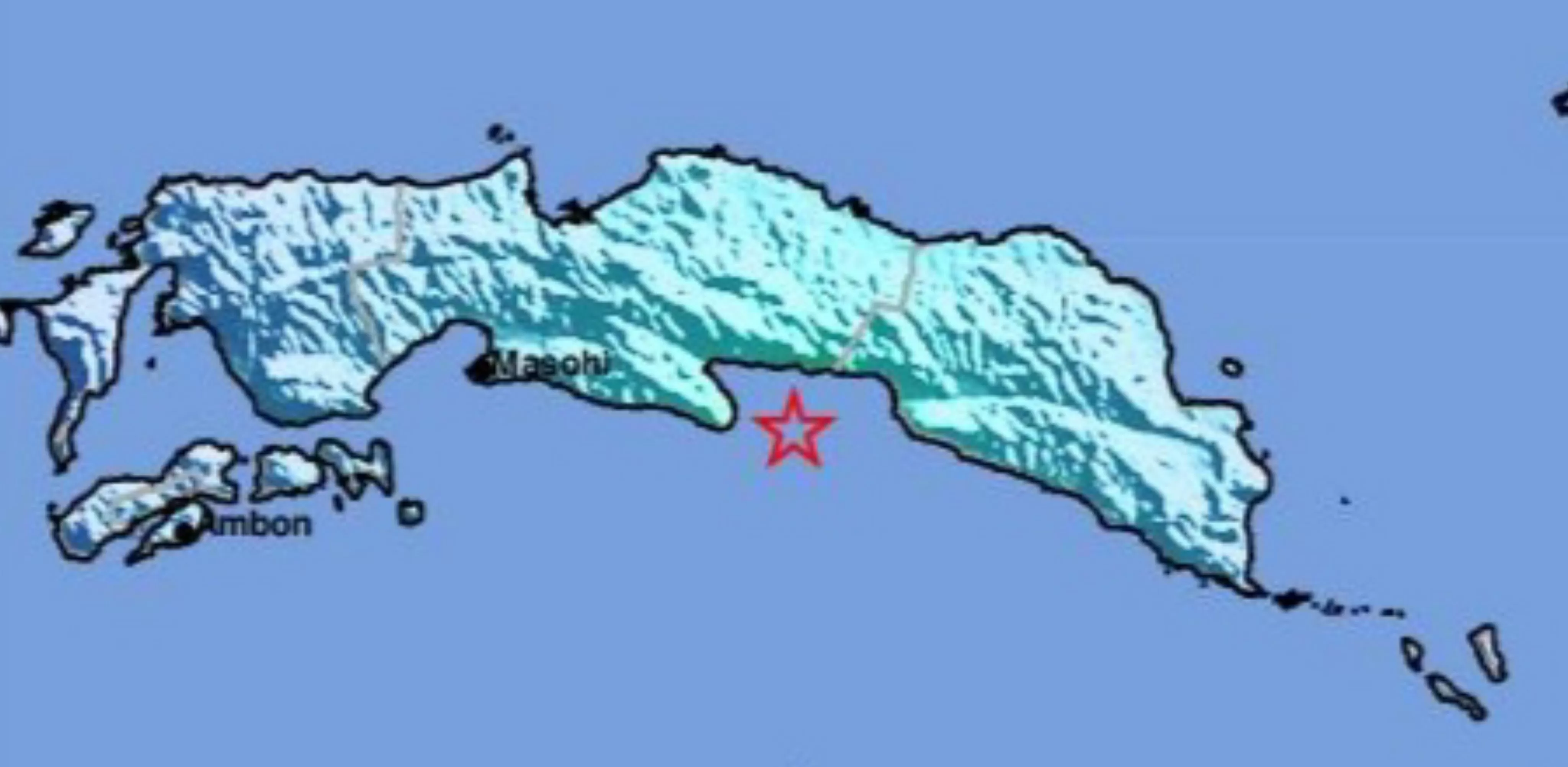 Gempabumi berkekuatan M 5.1 Guncang Masohi Maluku Tengah (Rudi Imelda - BMKG)