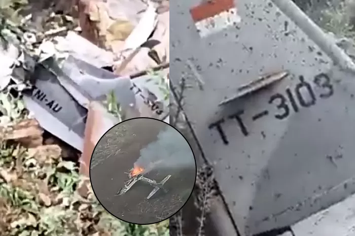 Pesawat Tempur Milik TNI Angkatan Udara Jatuh di kawasan Lereng Taman Nasional Bromo Tengger Semeru