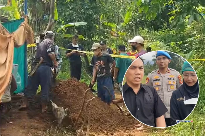 Proses Ekshumasi dilakukan untuk korban ledakan tabung gas cng (TatarMedia.ID - Isep Panji)