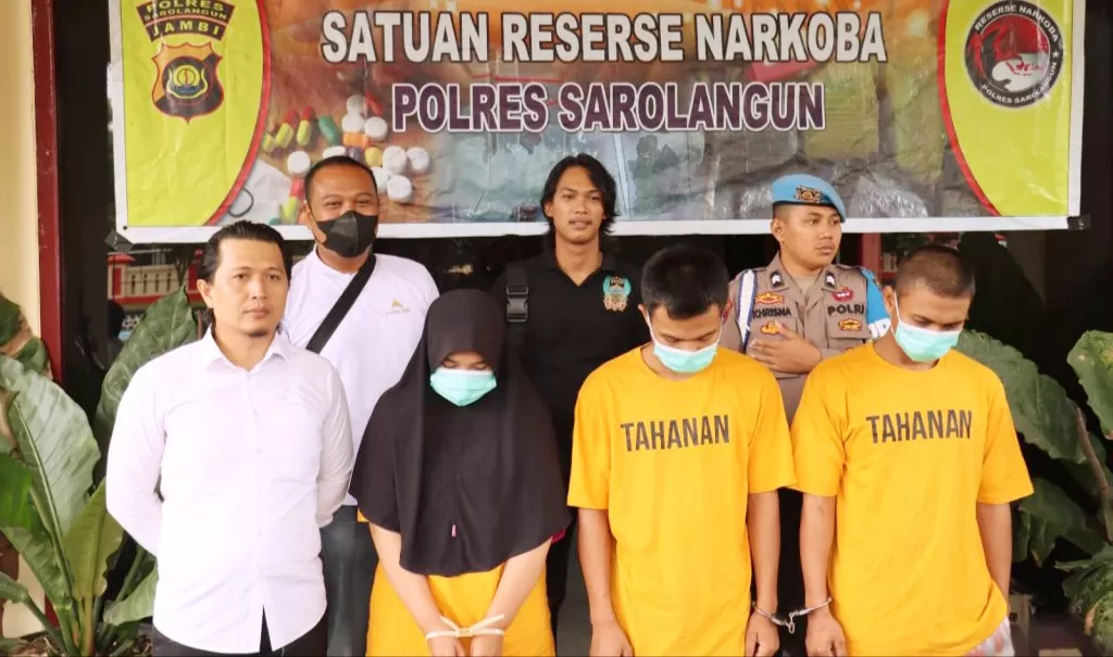 Ungkap kasus kurir Sabu seberat 1 kilogram di Jambi (TatarMedia.ID - Rudi Imelda )