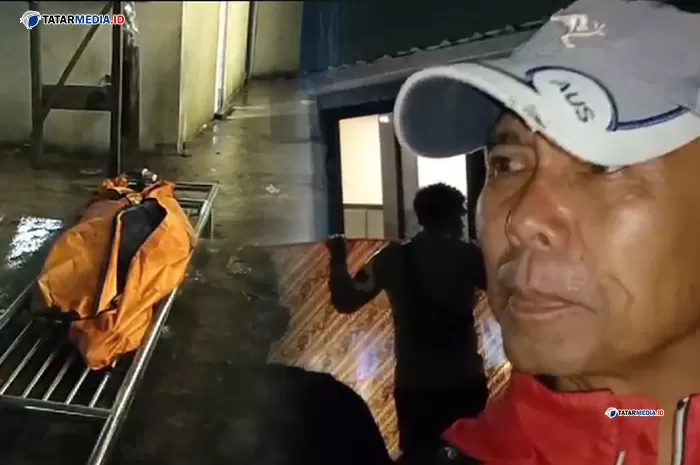 Warga Pamuruyan Meninggal Akibat Ambruknya Rumah ke Sungai Cicatih (TatarMedia.ID - Isep Panji)