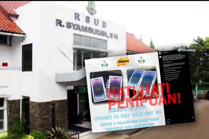 Akun Instagram RSUD Syamsudin SH di Hack