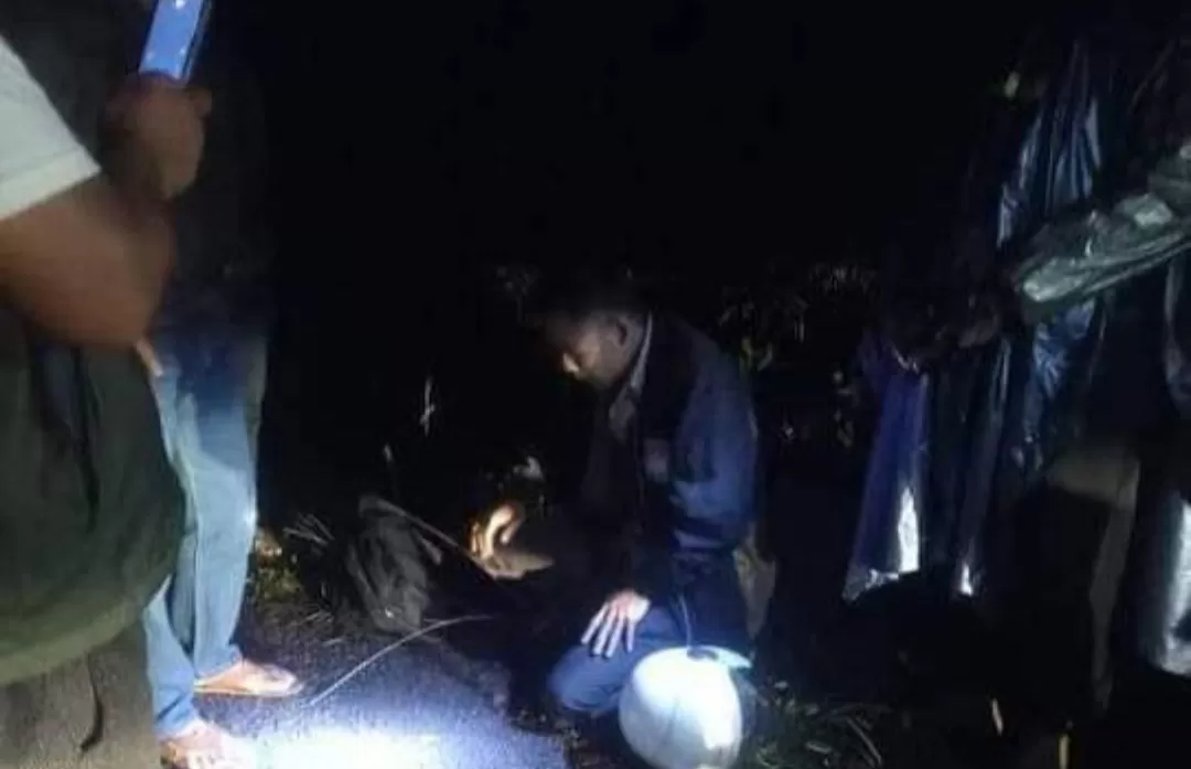 Video viral korban pembegalan di Jalan Sagaranten Sukabumi ternyata hanyalah karangan korban setelah uang orangtuanya habis terpakai (Tangkapan layar video pembegalan)