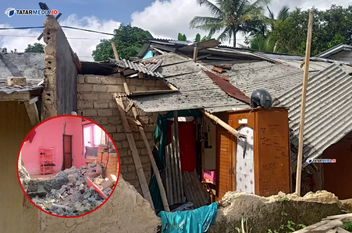 Gempa Akibat Kamis 14 Desember Merusak Rumah Warga di Bogor dan Sukabumi