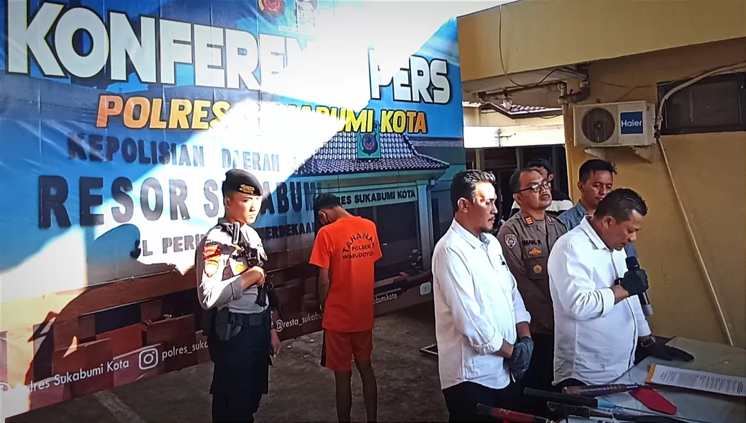 Tawuran antar pemuda di Jalur Lingkar Selatan Sukabumi 1 korban terkapar akibat sabetan Celurit  (TatarMedia.ID - Rapik Utama)