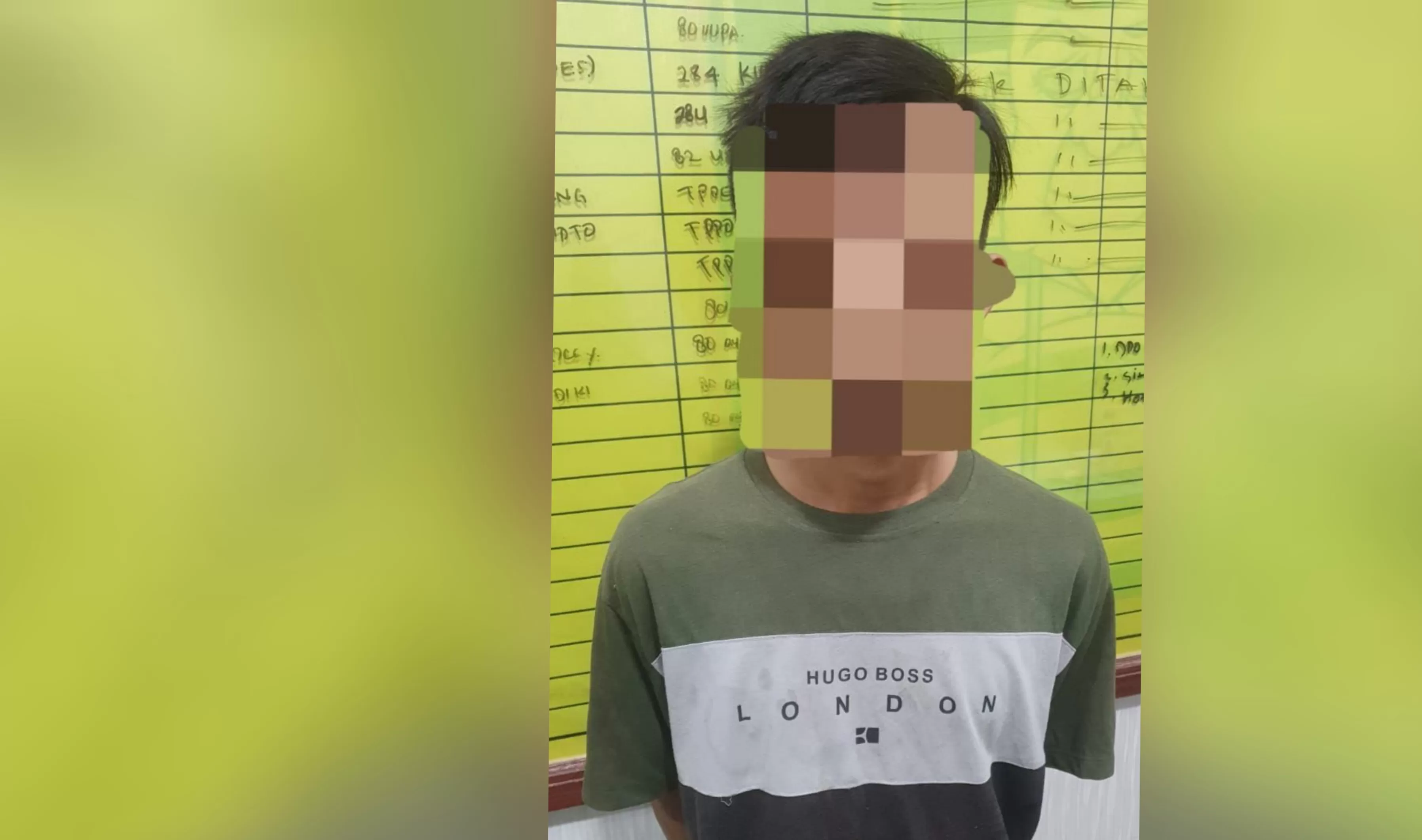 Terduga pelaku Sopir Angkot aniaya penumpang di Sukabumi  (TatarMedia.ID - Rudi Imelda)