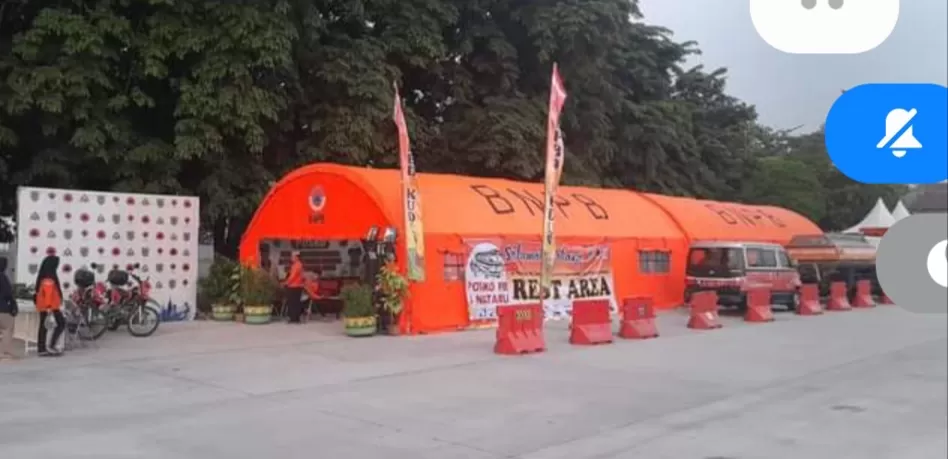 Posko siaga BNPB dan Unsur terkait lain dalam menyiapkan  potensi Nataru di masyarakat Sukabumi 