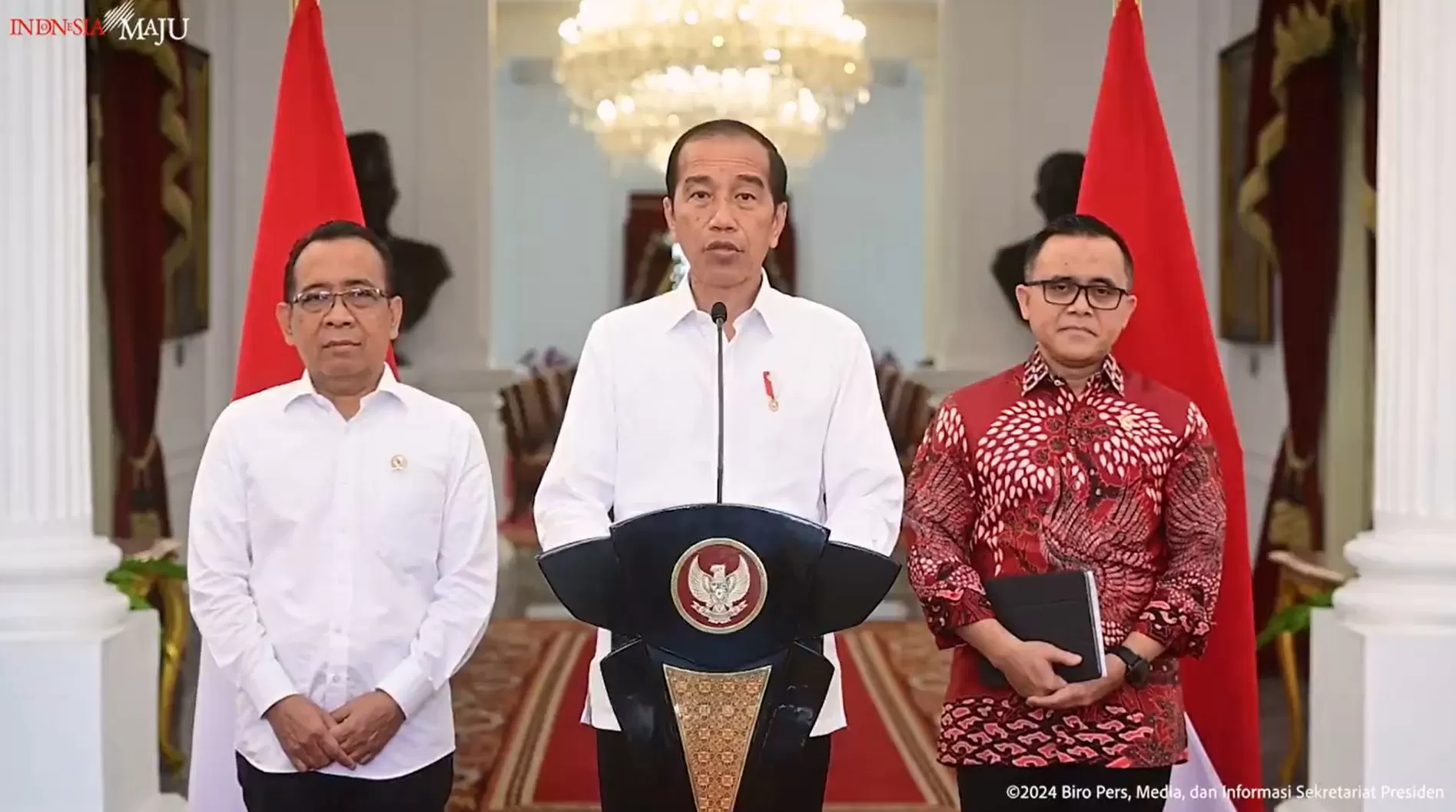 Presiden Joko Widodo mengumumkan membuka pendaftaran untuk formasi CPNS dan ASN tahun 2024