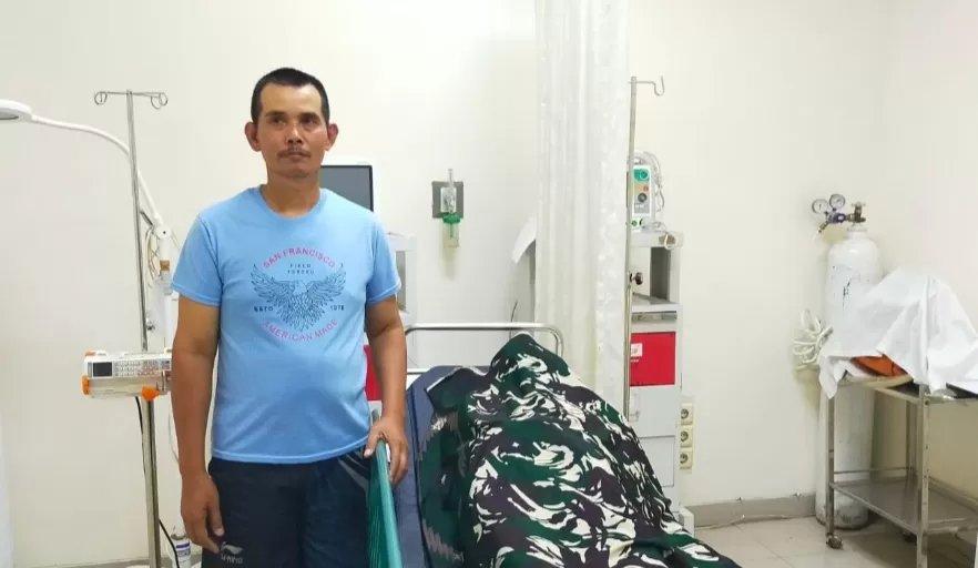 Tersengat listrik saat memperbaiki Set Top Box Televisi warga Cibadak Sukabumi meninggal dunia (TatarMedia.ID - M Afnan)