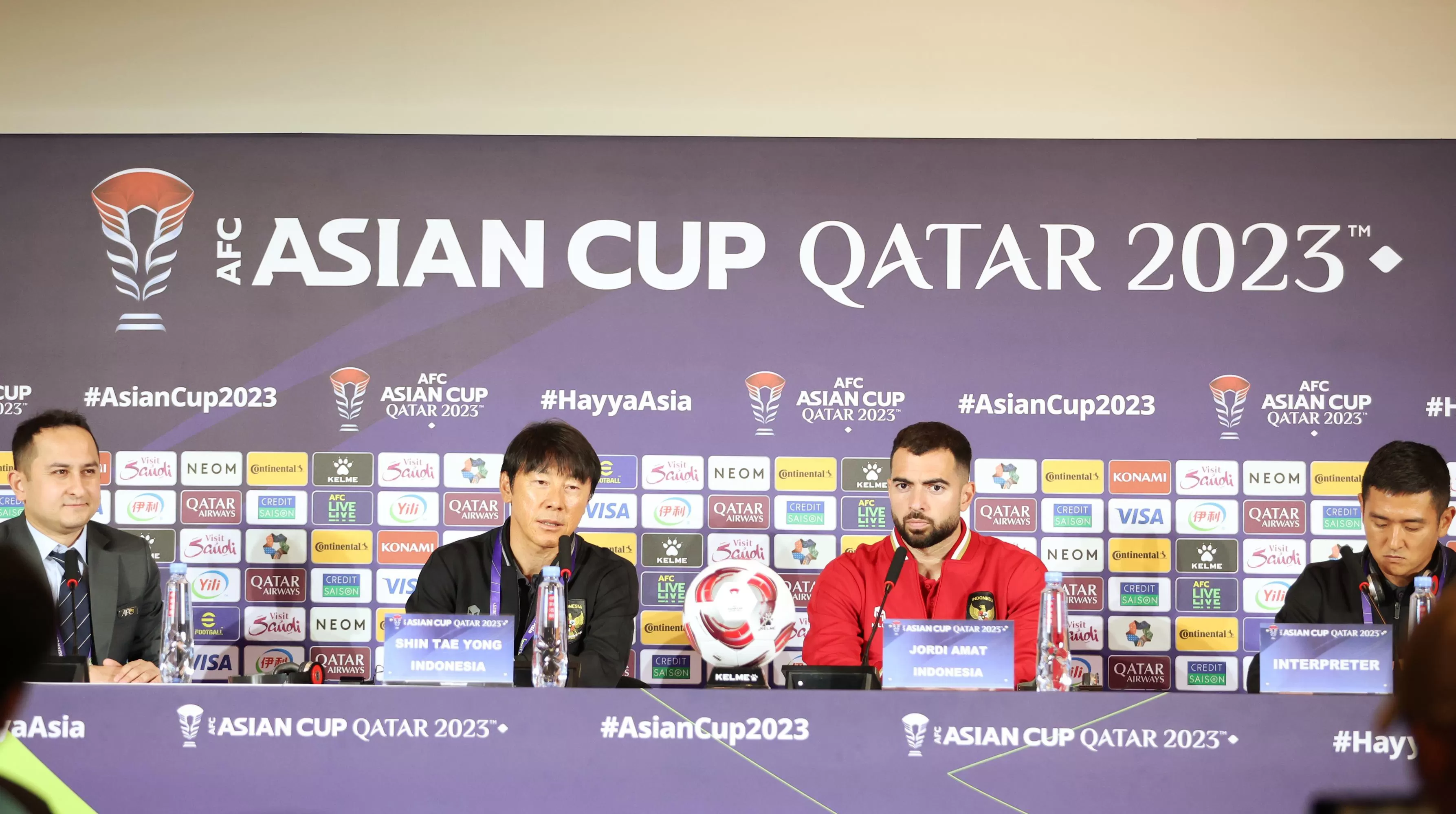 Indonesia vs Qatar Piala Asia 2023 Qatar (Dok : Pssi)