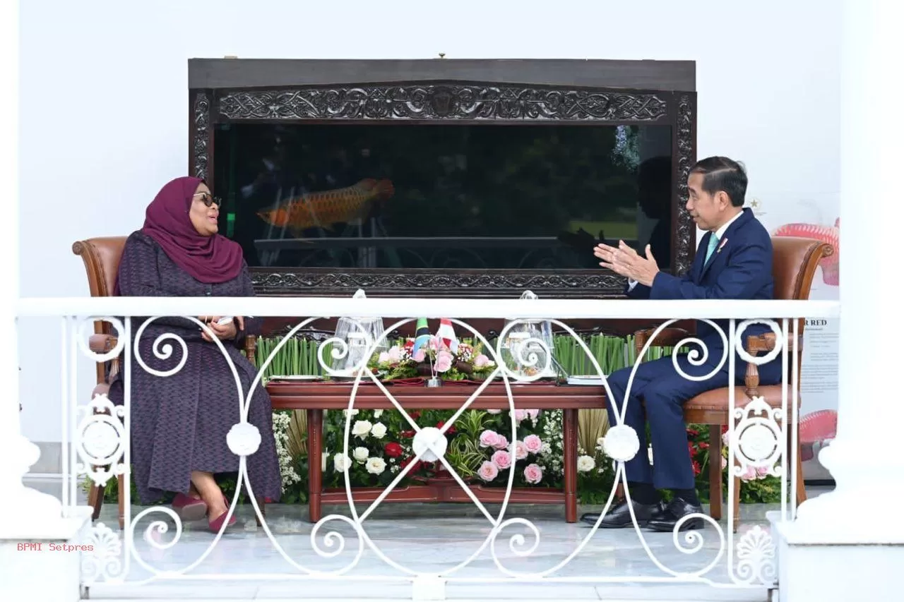 Presiden Tanzania dan Presiden Indonesia