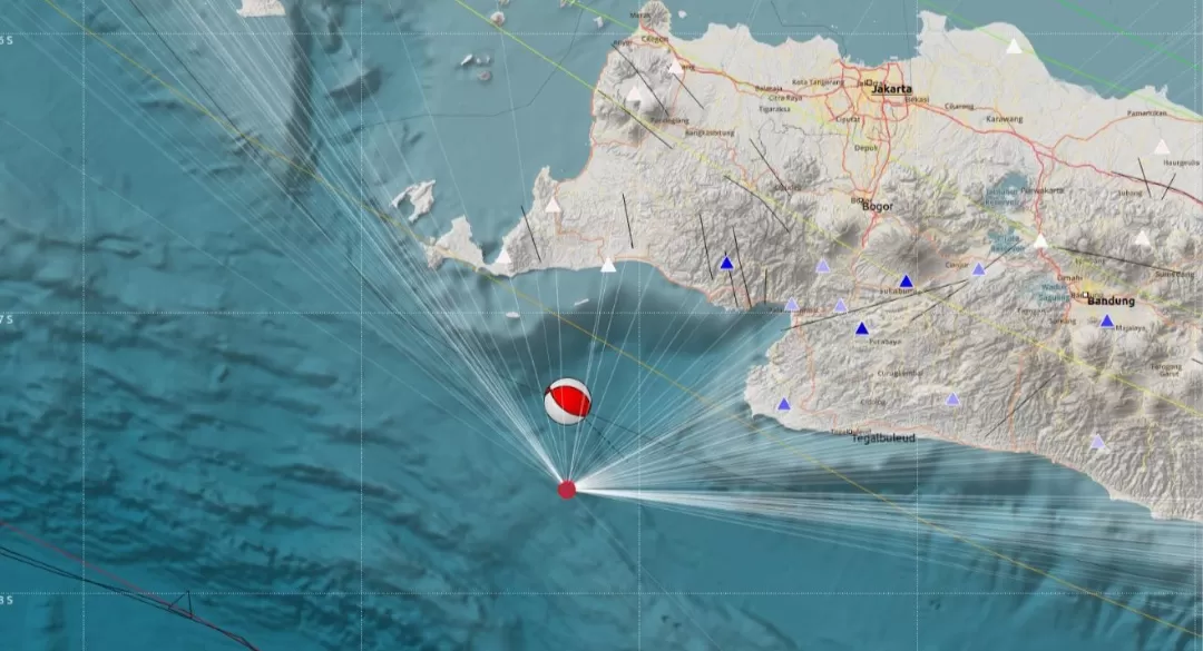 Gempa terkini di Banten merupakan cerminan Gempa Megathrust  (Sumber : Daryono )