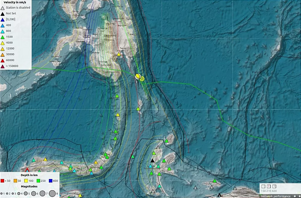 Gempa dengan pusat gempa Mindanao Filipina Guncangan Dirasakan di Indonesia  (TatarMedia.ID - Rudi Imelda )