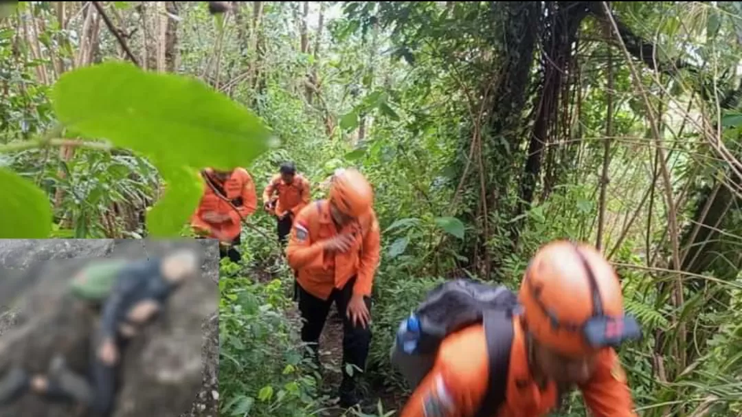 Evakuasi pendaki Gunung Agung Bali oleh Tim SAR (Dok : Basarnas )