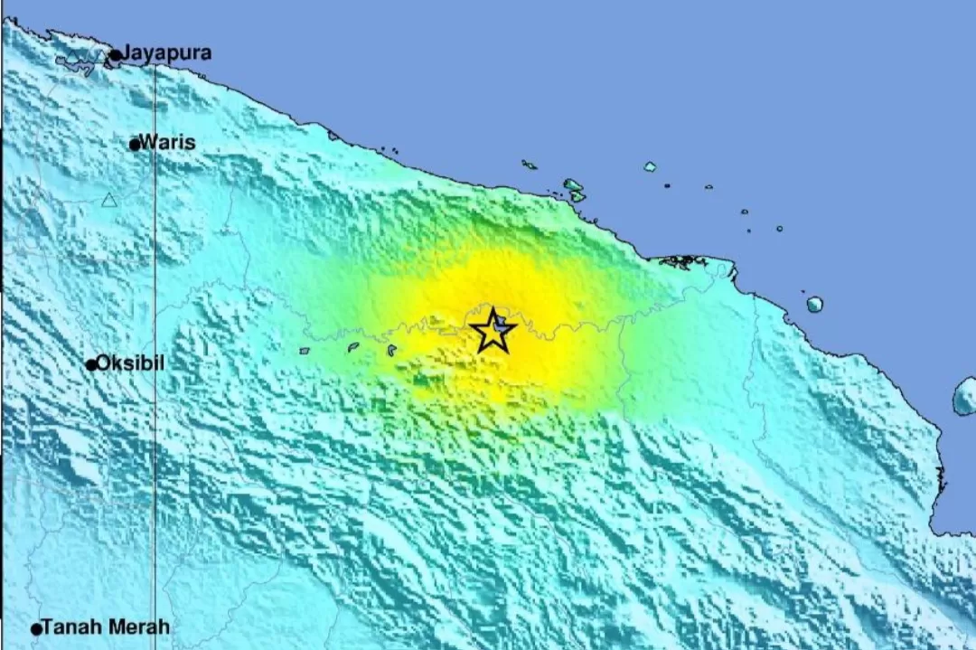 Wilayah Papua New Guinea Diguncang Gempa (TatarMedia.ID - BMKG)