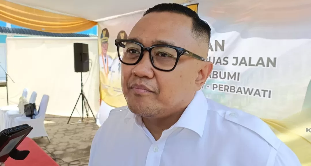 Ketua DPC Gerindra Kabupaten Sukabumi Yudha Sukmagara memastikan Partai Gerindra akan all out di Pilkada Kabupaten Sukabumi  (TatarMedia.ID - Rapik Utama)