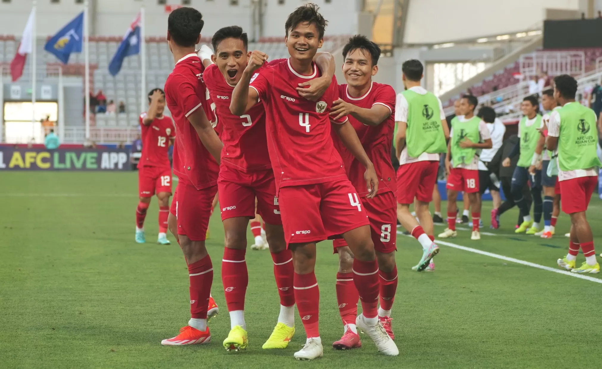 Timnas Indonesia tundukkan Australia 1-0 di Piala Asia U 23 2024 Qatar (Dok : PSSI)