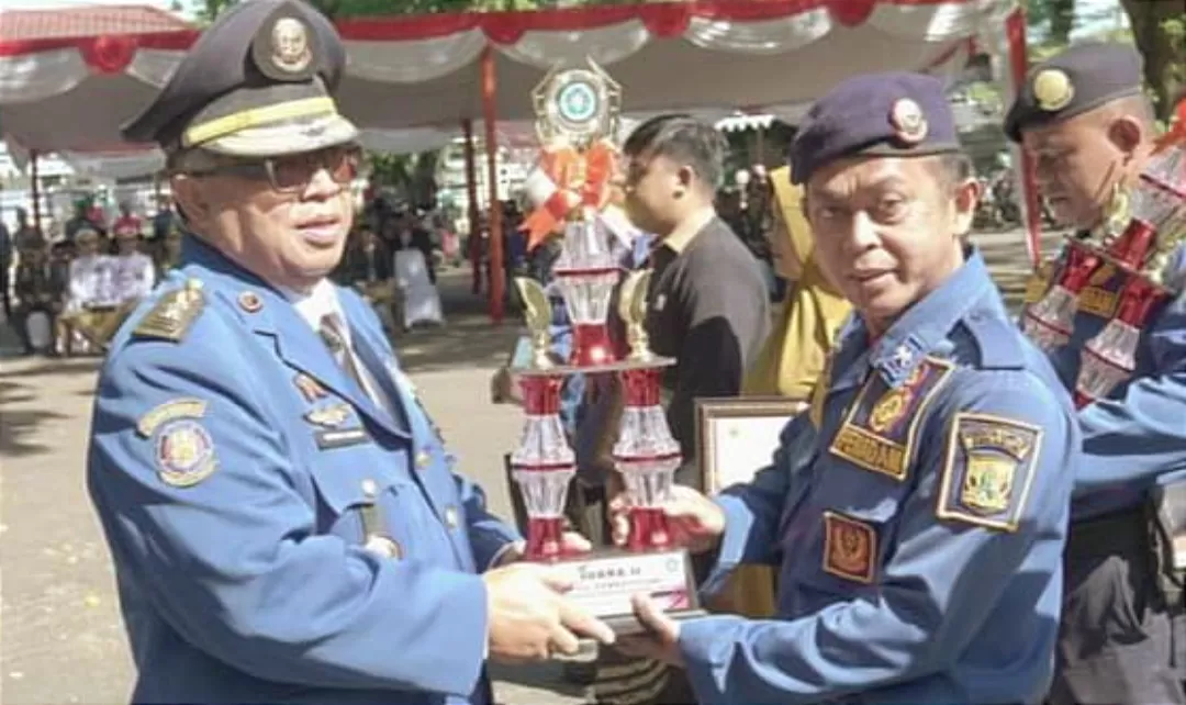 Marwan Hamami pimpin upacara peringatan HUT Damkar Kabupaten Sukabumi 105 (TatarMedia.ID - Rapik Utama )