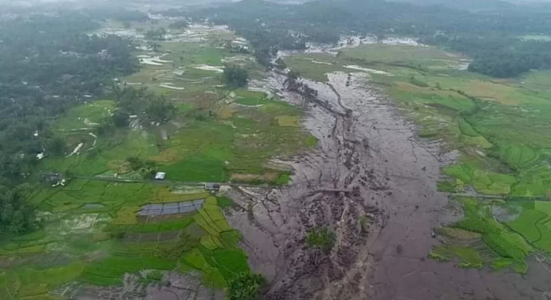 Lokasi Terdampak banjir lahar hujan di Sumatera Barat (Dok: BNPB)