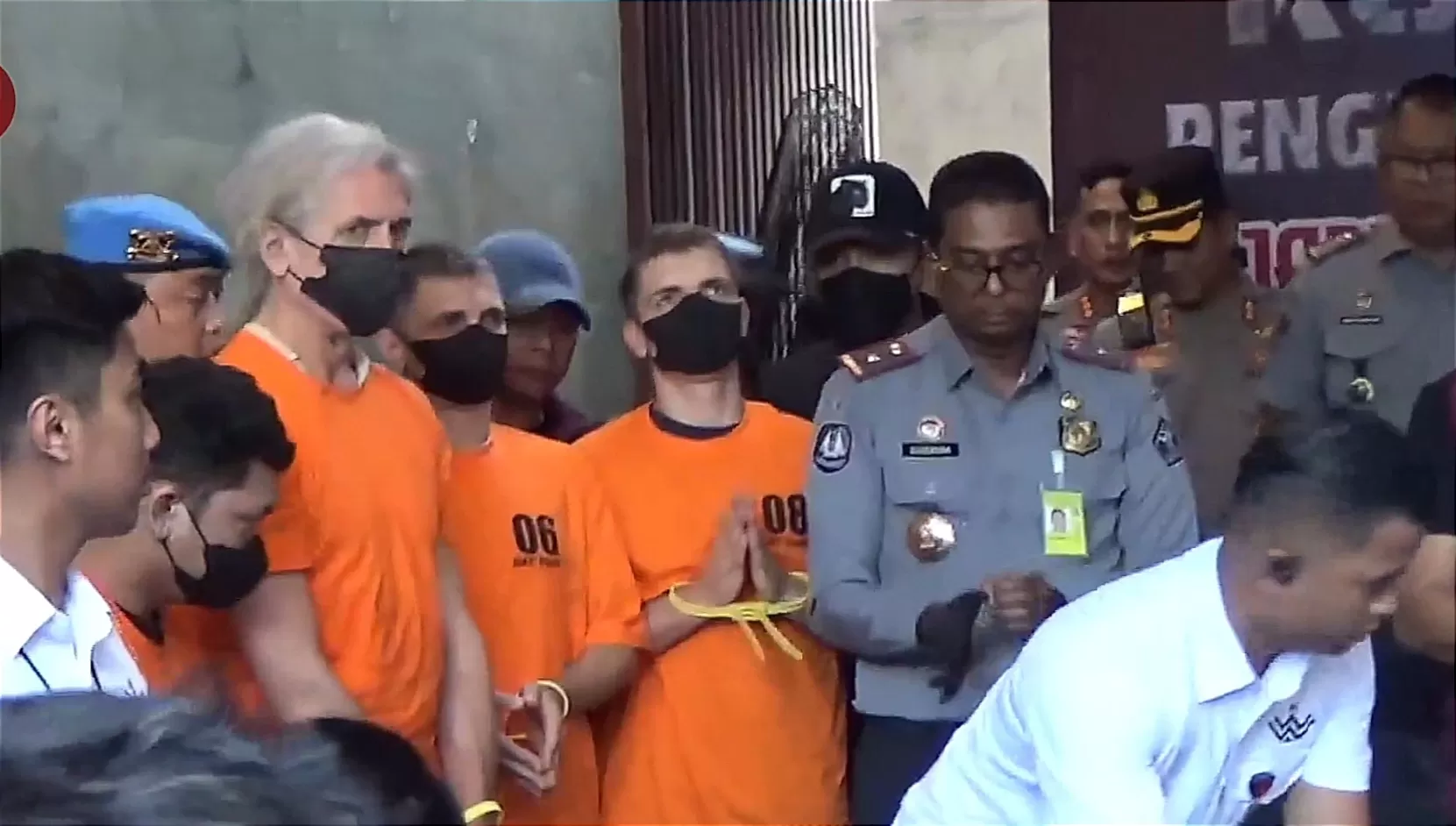 Press release ungkap kasus lab narkoba rahasia (clandestine lab) di kawasan Canggu, Kabupaten Badung, Bali 3 Tersangka WNA 1 WNI