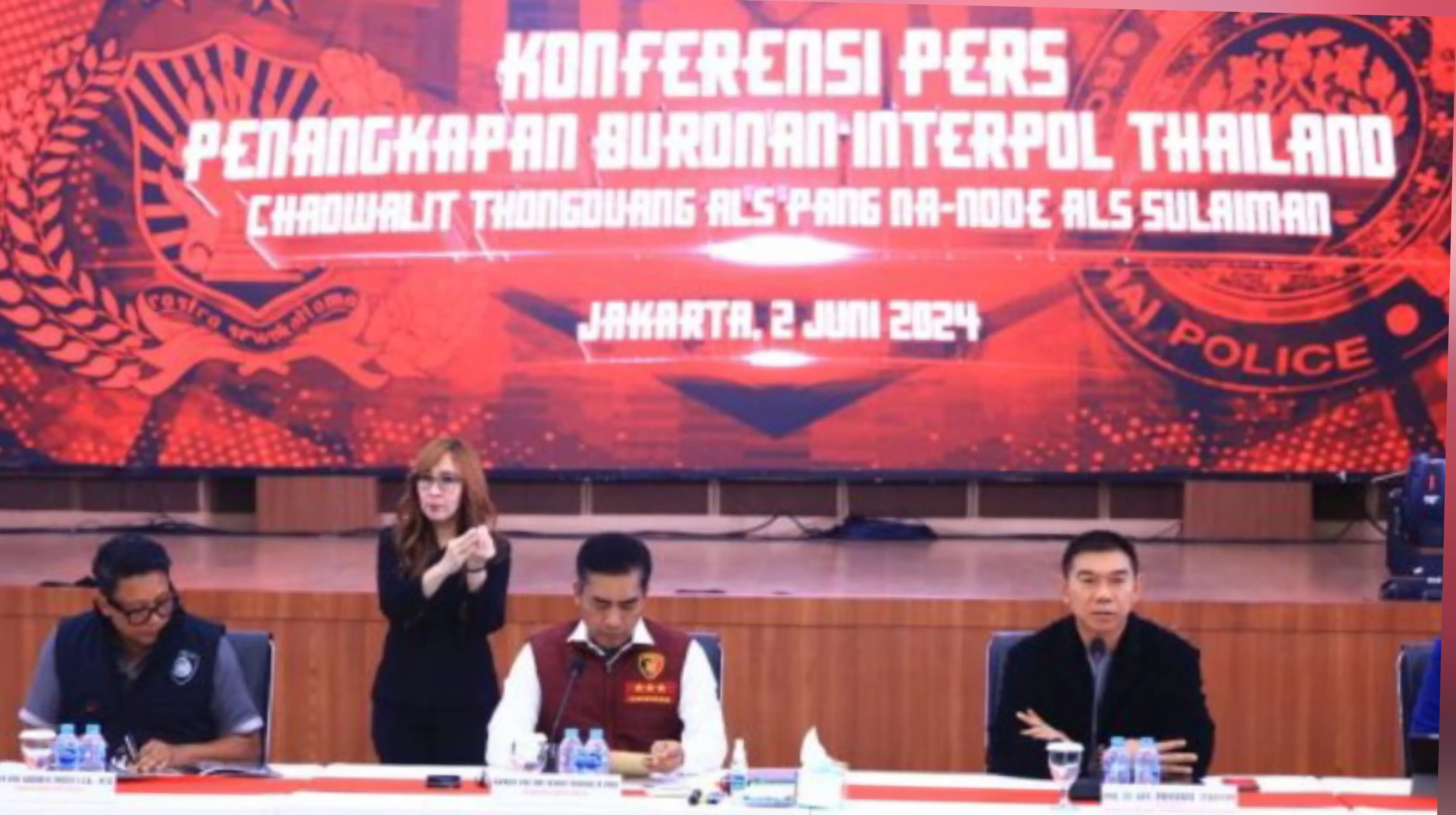 Ungkap kasus penangkapan penjahat kambuhan Thailand di Bali oleh Bareskrim Mabes Polri (TatarMedia.ID - Rudi Imelda)