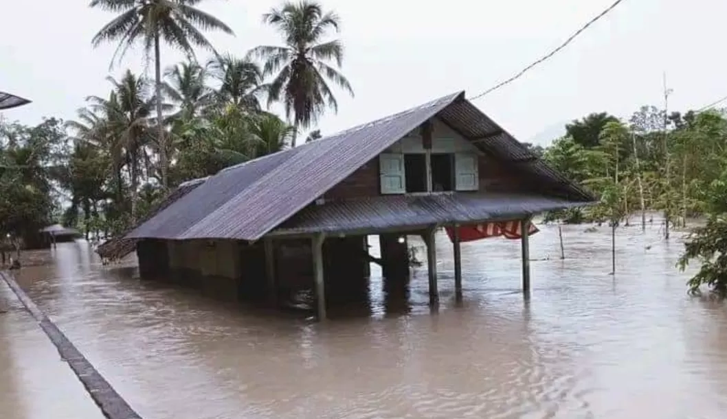 1000 Rumah Terendam Banjir di Nias Sumatera Utara (Dok : BNPB)