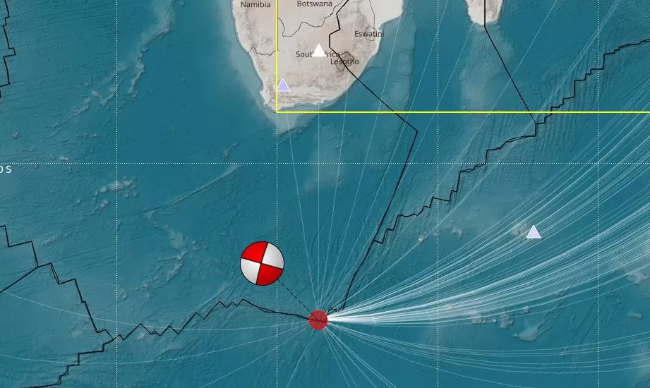 Gempabumi M6,3 Afrika Selatan Tidak Berpotensi Tsunami di Indonesia  (BMKG )